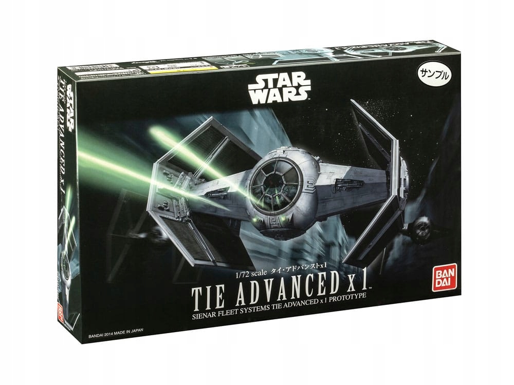 Revell Plastic ModelKit Star Wars Tie-Advanced 1:72
