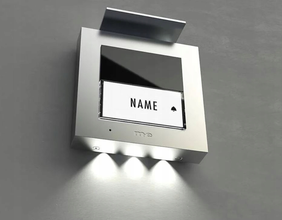 Stacja wejściowa AUDIO do domofonu ADV-1010 Jednostka zewnętrzna Dom + LED