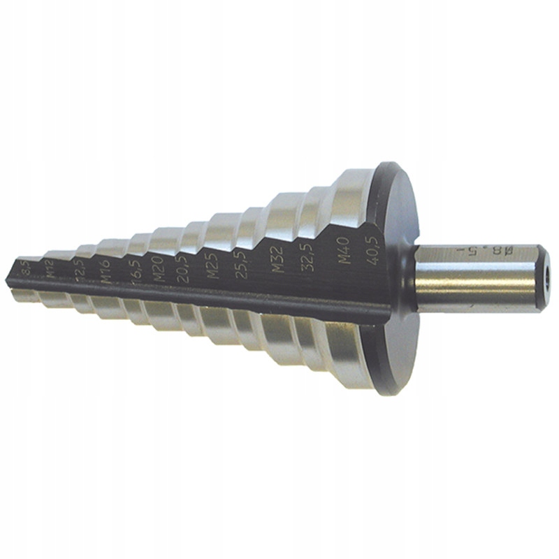 Wiertło stopniowe kombi HSS/metryczne