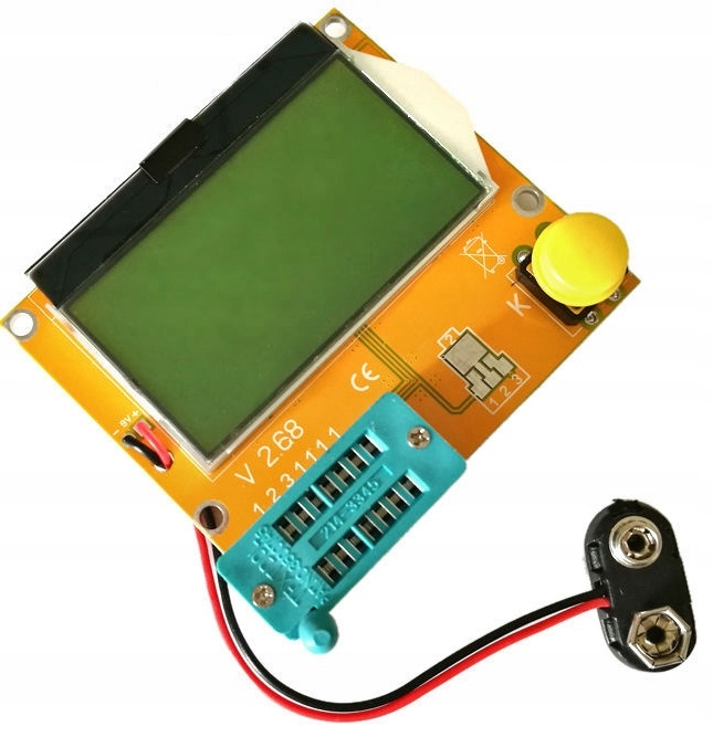 

Miernik tester tranzystorów Rlc LCR-T4