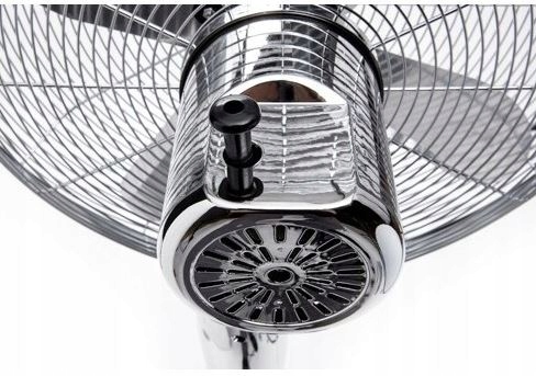 WENTYLATOR STOJĄCY WIATRAK PODŁOGOWY MOCNY CICHY Ravanson 50W 3 prędkości Wysokość całkowita 125 cm