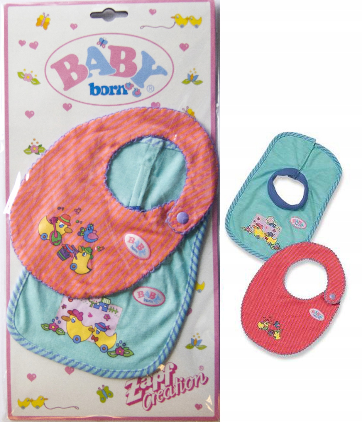 

Śliniaki Dla Lalek Baby Born Akcesoria 2PAC