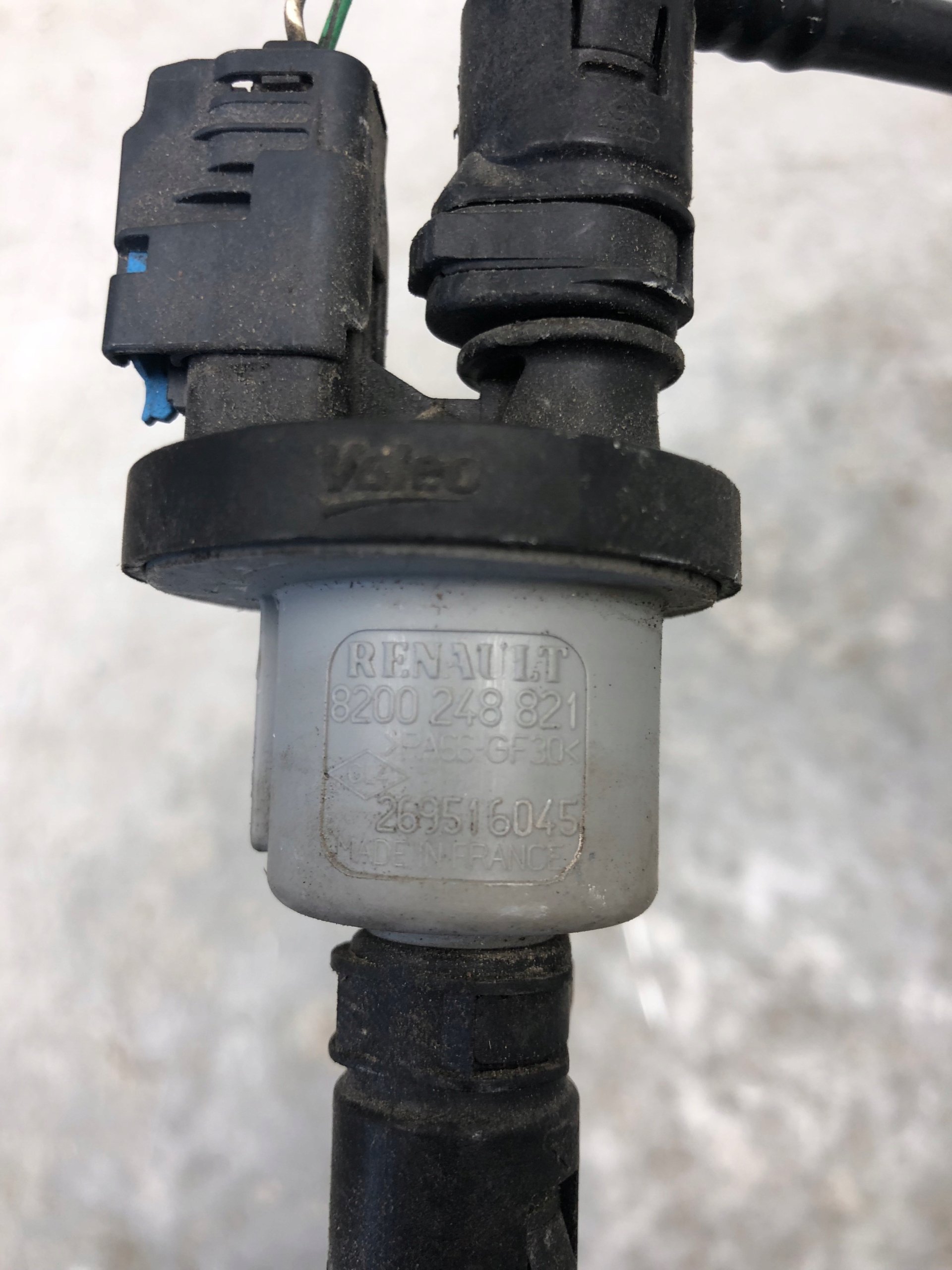 Sensor Unterdruck RENAULT DACIA 8200248821