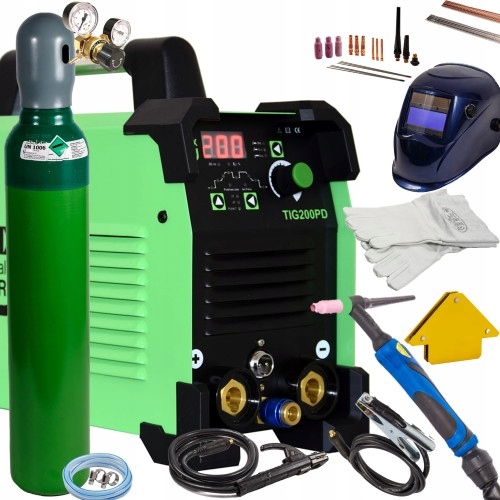 Invertorová Svářečka Trafilux Tig DC 200 Puls Mma sada