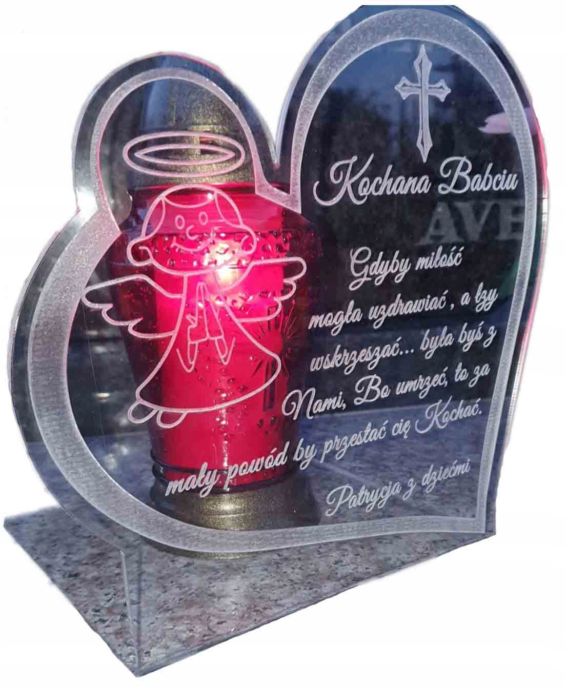 Podstawka pod znicz Statuetka Grawer XL (15cm)