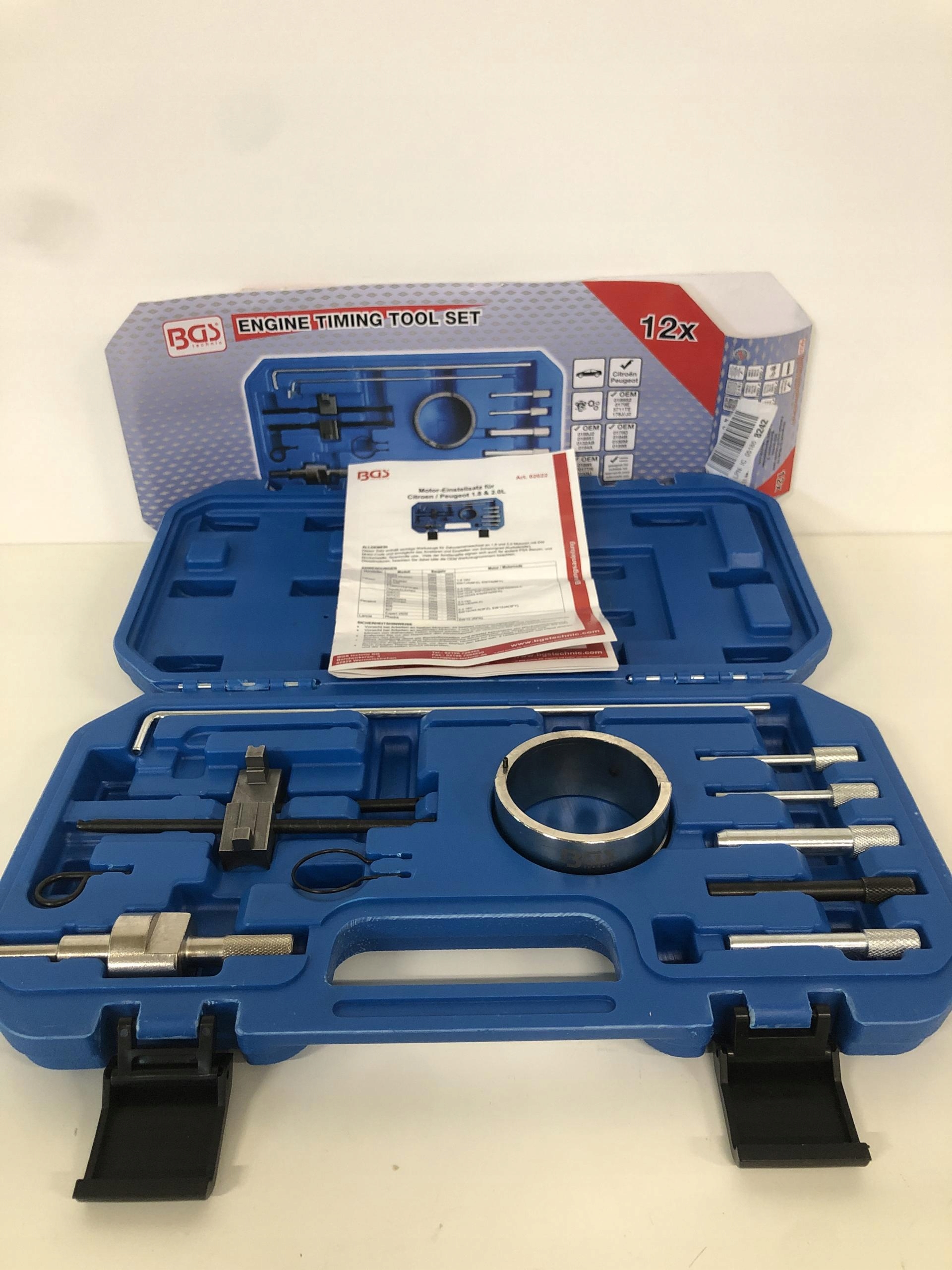 BGS 62622 Zestaw Blokad Rozrządu 1.8, 2.0 16V b. EAN (GTIN) 4048769025687