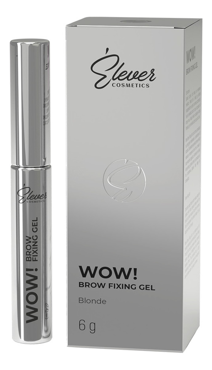 Elever Wow! Brow Fixing Gel gel pro úpravu obočí 6 g Blonde (1)