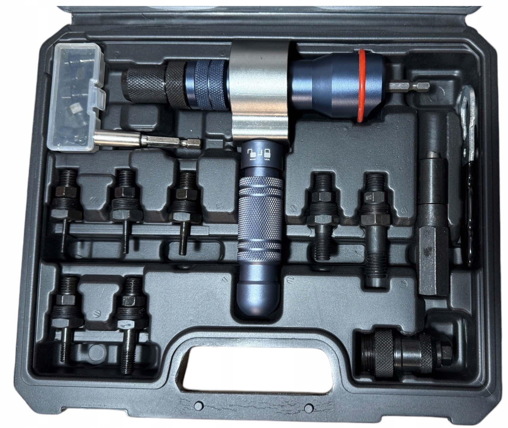 Nitovačka Na Nitovacie Matice, Adaptér Na Skrutkovač, Vŕtačku M3-M12