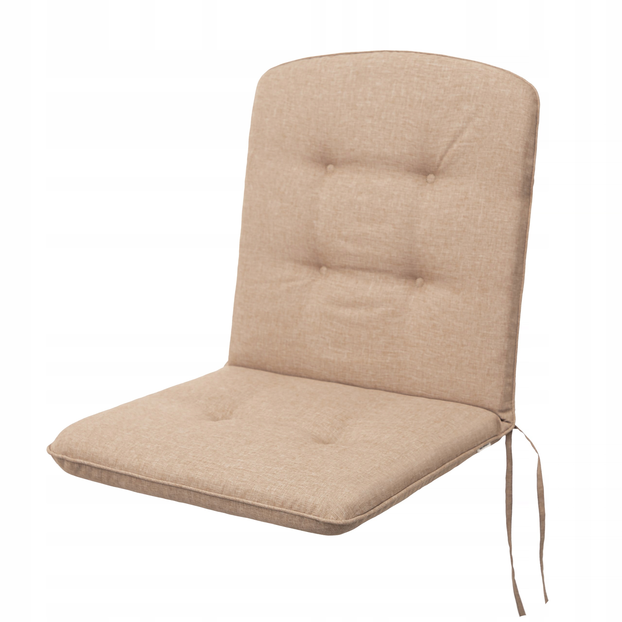 Polštář na zahradní židli, polštář s opěradlem, 55 x 50 cm