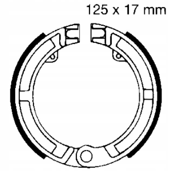 Brzdové Čelisti Piaggio Ape 50 Vespa ET3 125 Grand Sport 150 N Pk 80