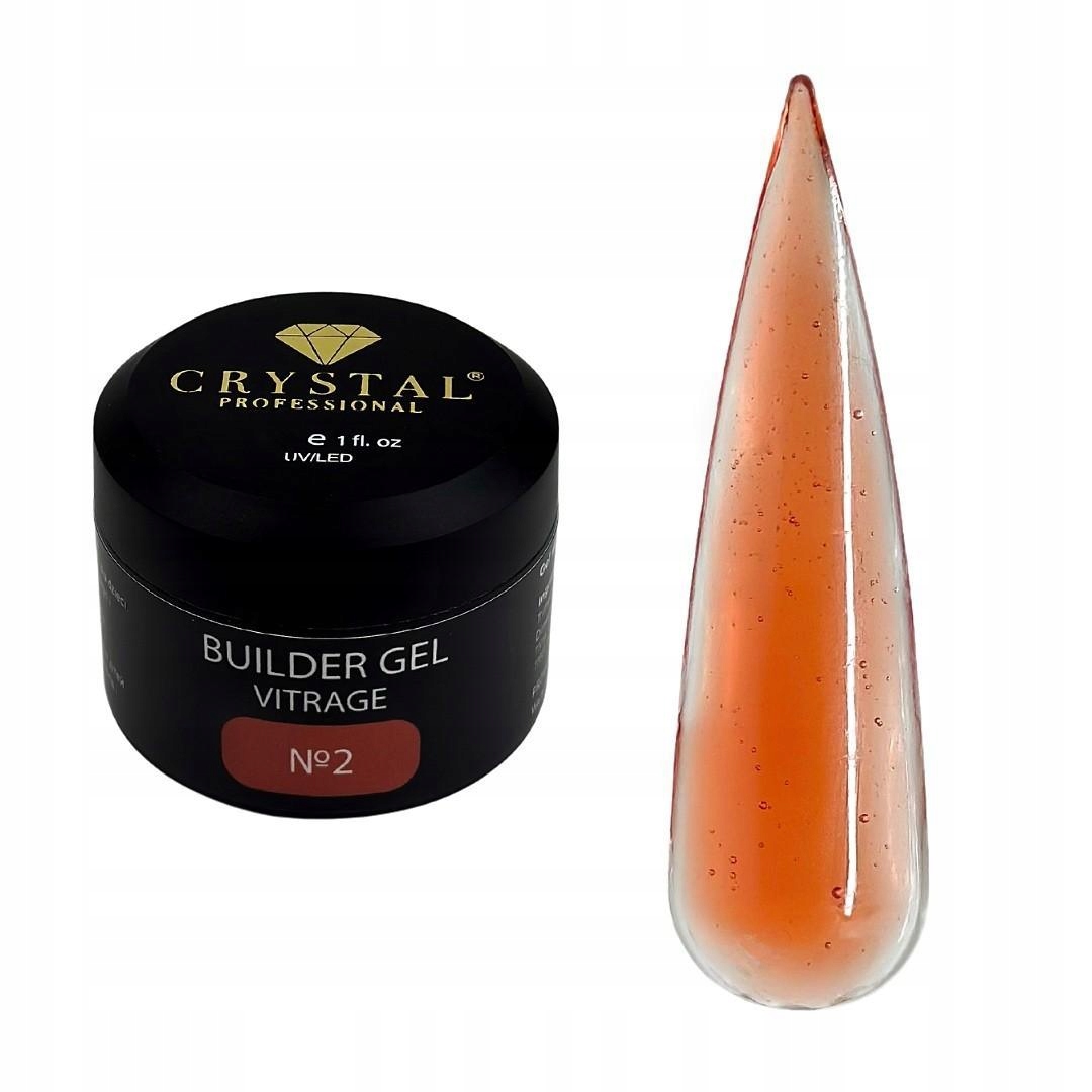 Builder Gel Vitrage #2 Crystal Professional żel budujący