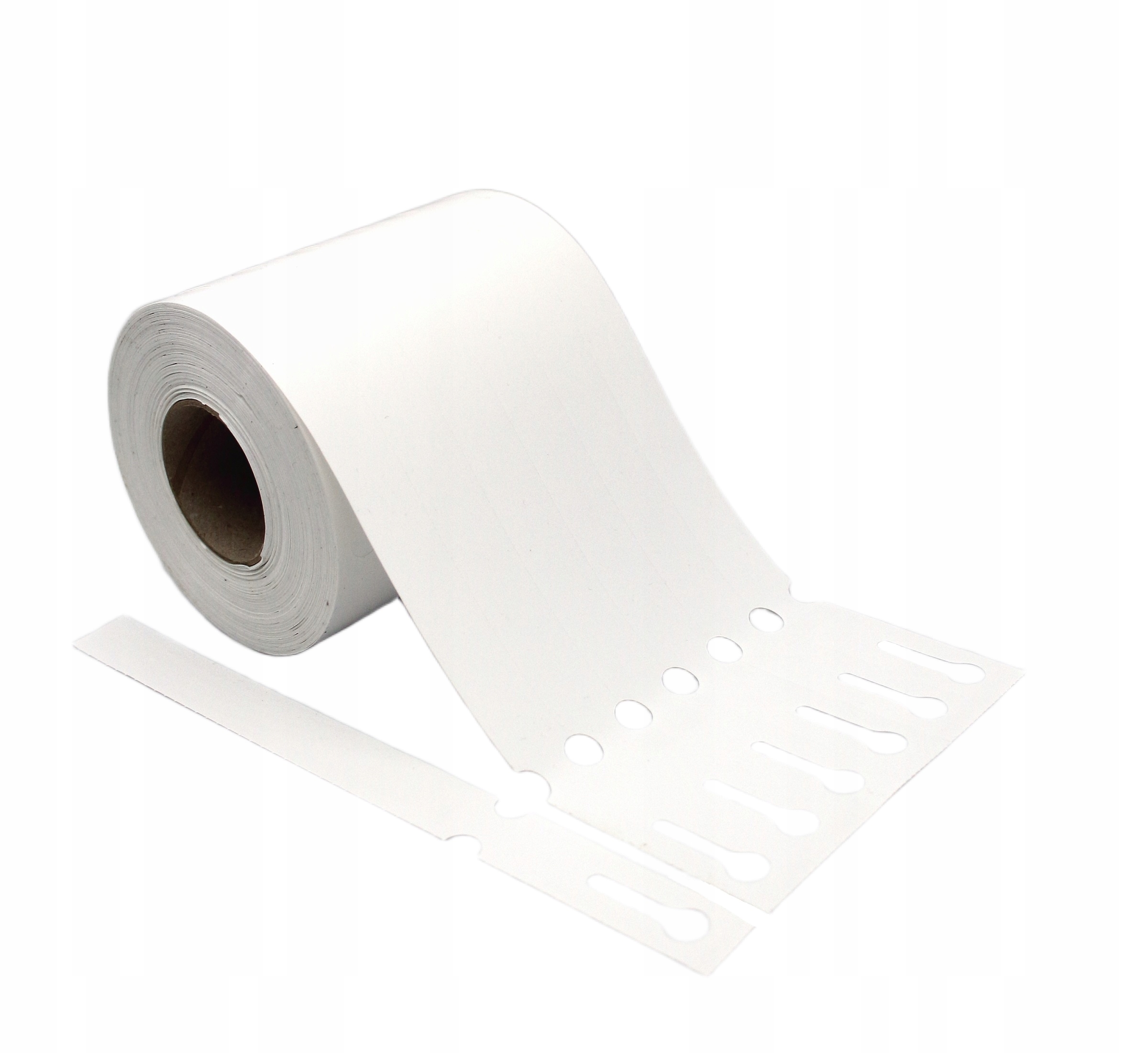 Smyčkové zahradnické/sadové etikety Bílé 254x17mm (17x254) 3750 Ks