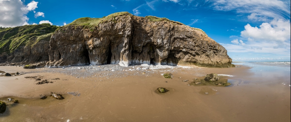 

Tapeta flizelinowa Plaża Walia 250x104