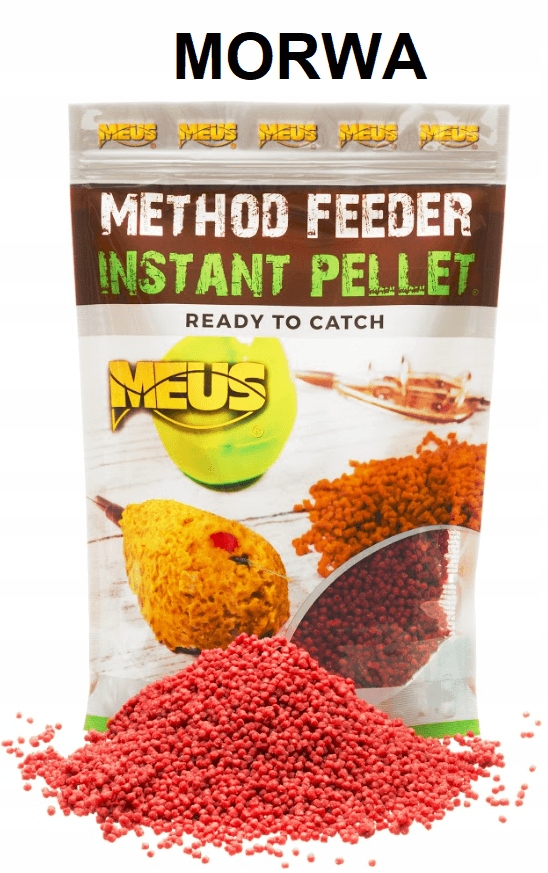 Gotowy Pellet Meus do Method Feeder 2mm Morwa 700g