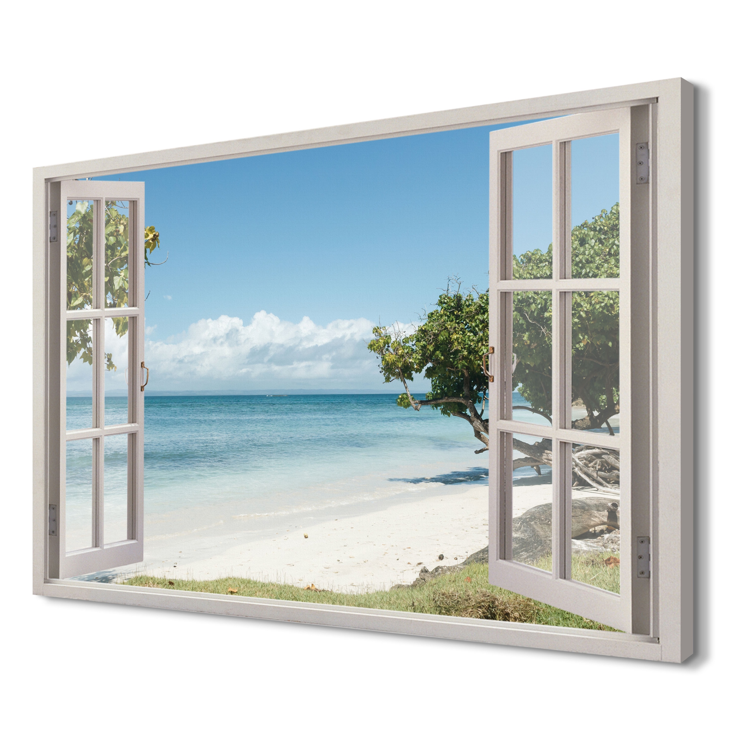 

Tropiki plaża wyspa Obrazy drukowane canvas 120x80