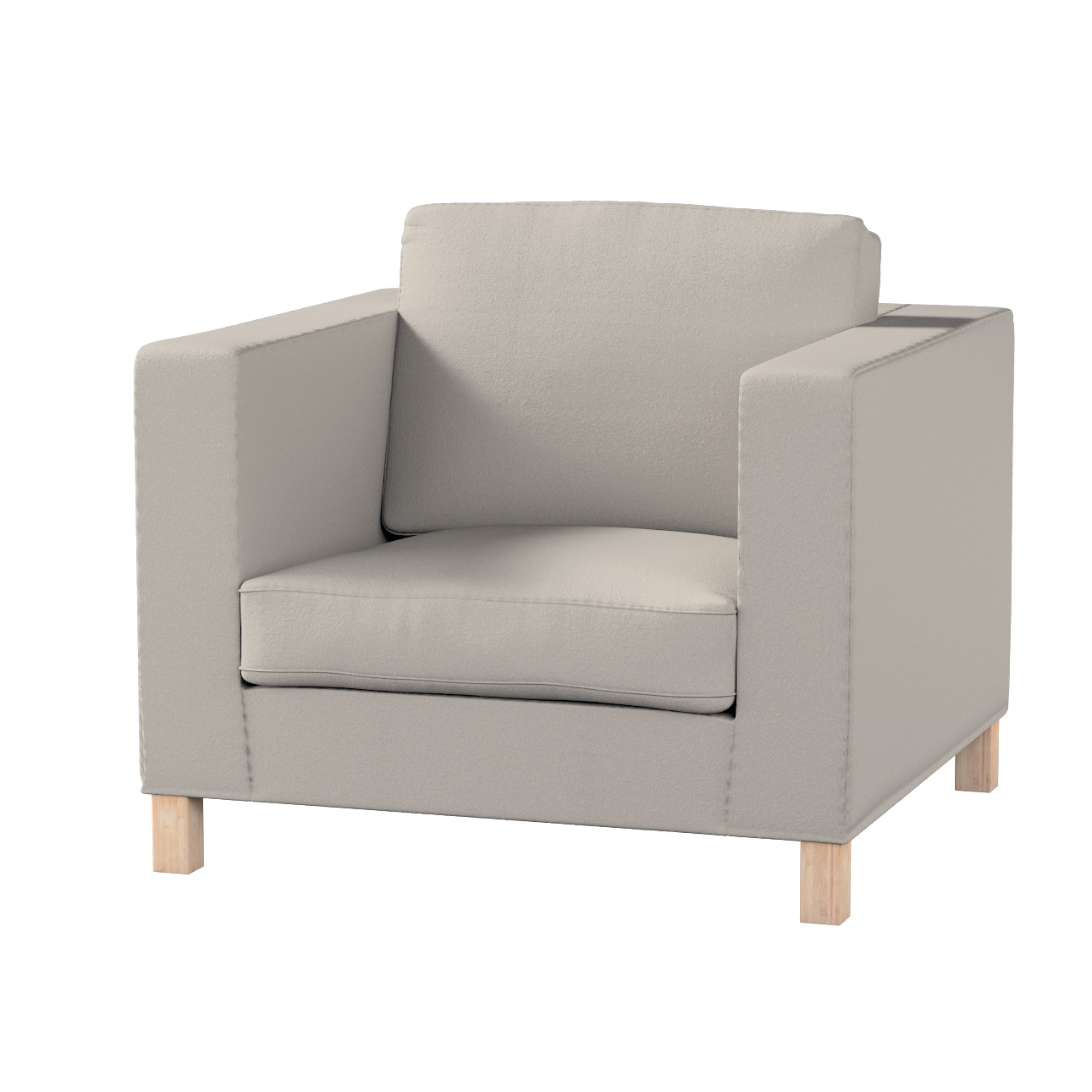 Potah na křeslo Karlanda Ikea světle béžová bukla