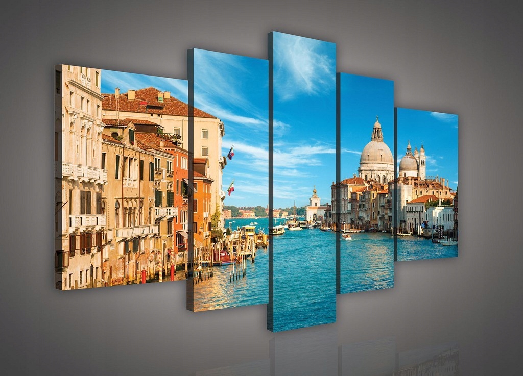 Obraz 170x100 Benátky Grand Canal Taliansko krajina architektúra voda obloha