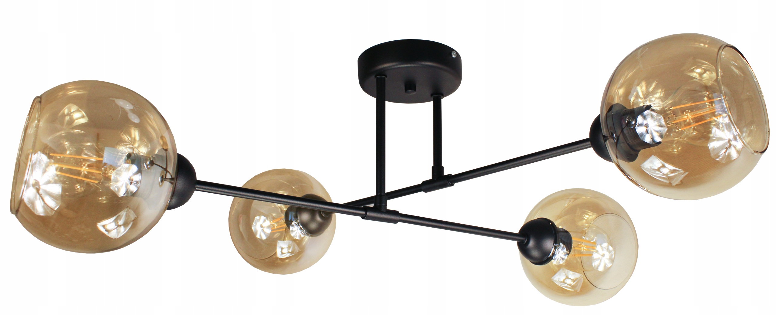 Závesná stropná lampa luster Alea tienidlá stropné svietidlá do obývačky loft