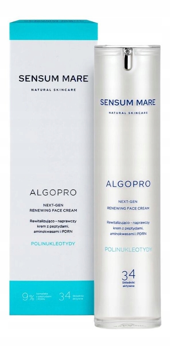 Sensum Mare Revitalizační a opravný krém s 9% komplexem peptidů 50 ml