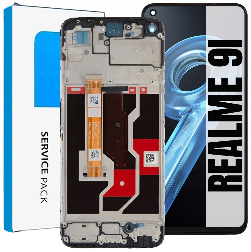 Displej Pro Realme 9I Originál LCD Obrazovka Rámeček