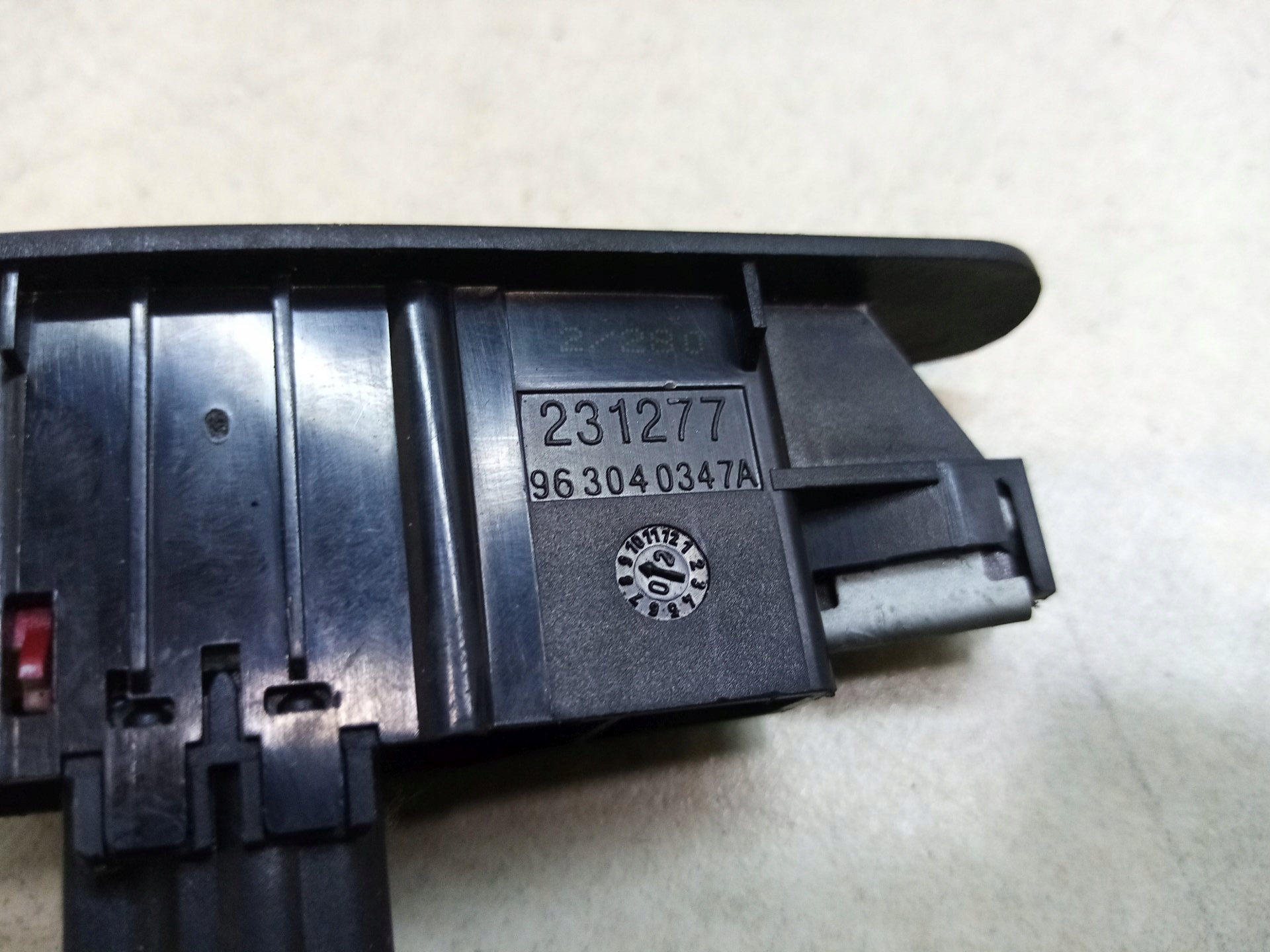 interruttore luci Luci di emergenza PEUGEOT 406