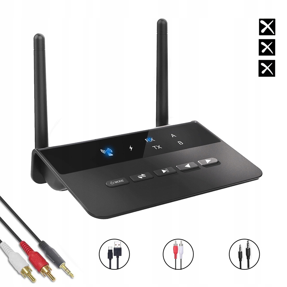 Bluetooth Vysílač podporuje Sbc, aptX, aptX LL a aptX Hd