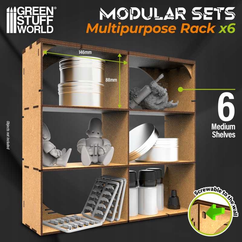 Gsw 11409 Mdf Multipurpose Rack x6 (organizer)