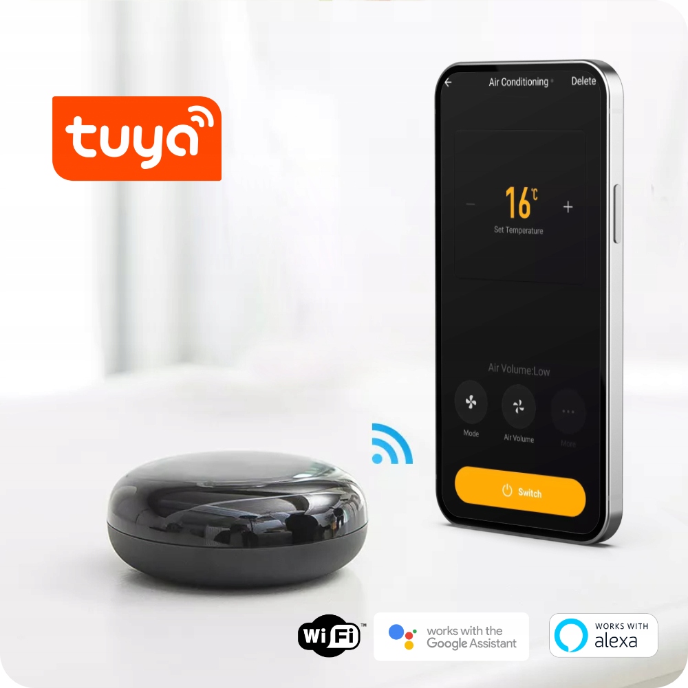 Pilot Uniwersalny IR Podczerwień 360° WiFi Tuya Kod producenta IR_360