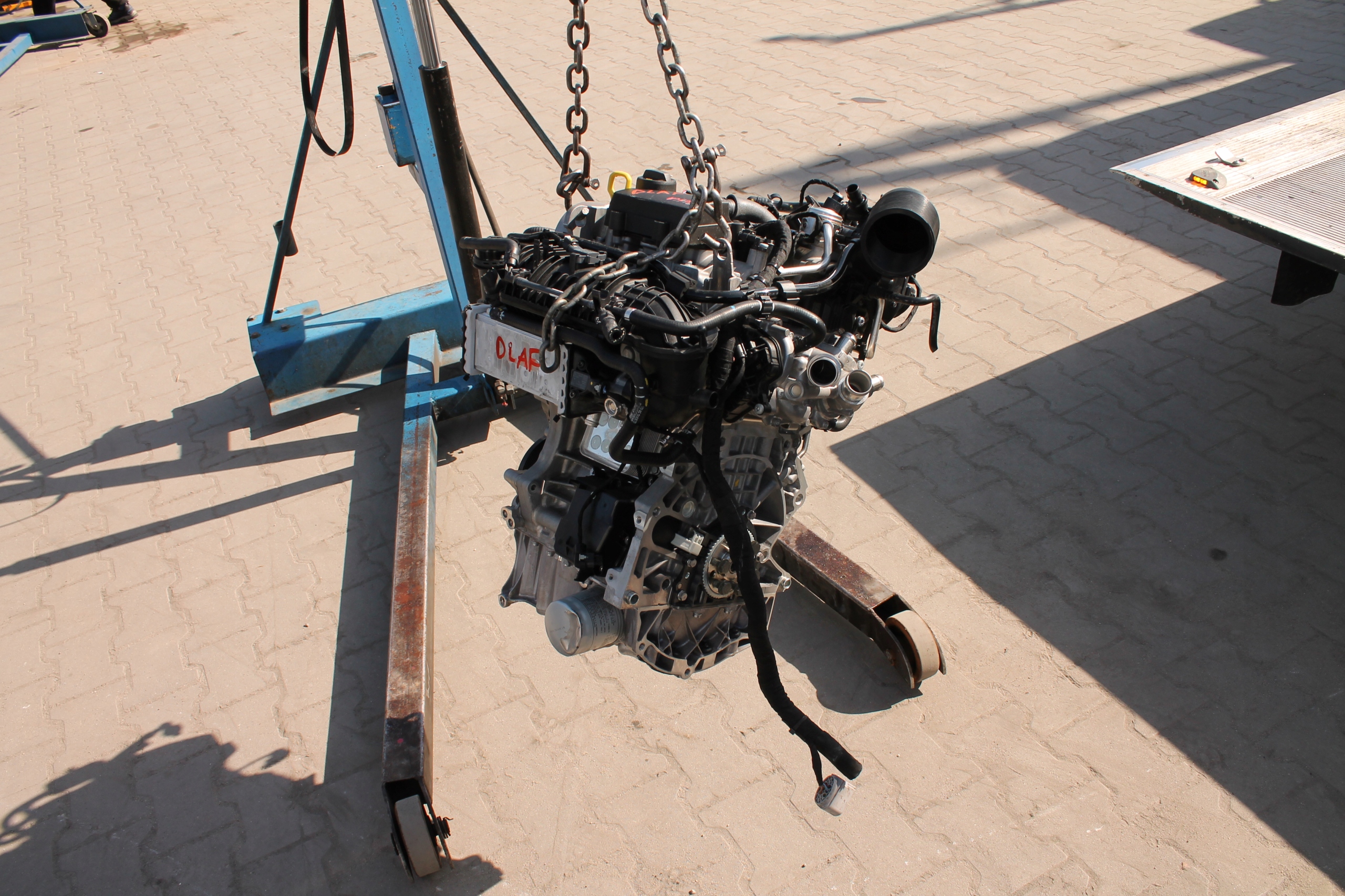 engine complete VW SKODA AUDI DLAF 20 TYSKM