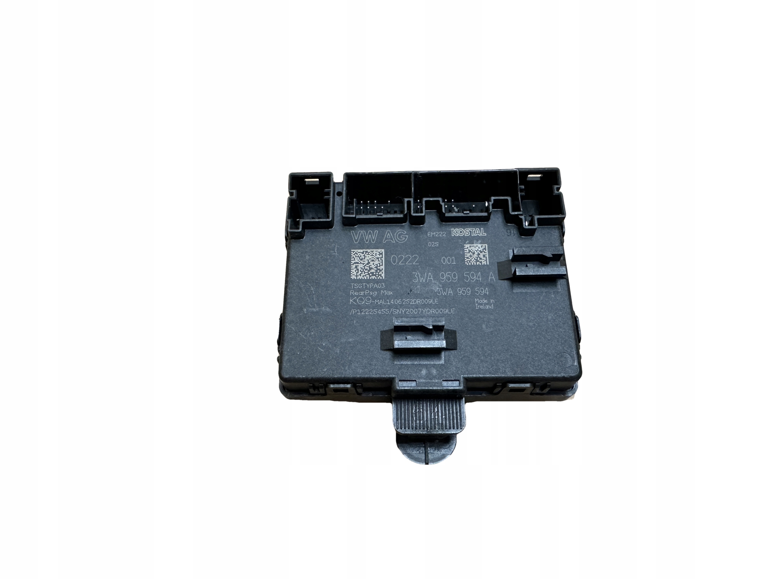 AUDI VW SEAT SKODA control unit module door left front 3WA959594A