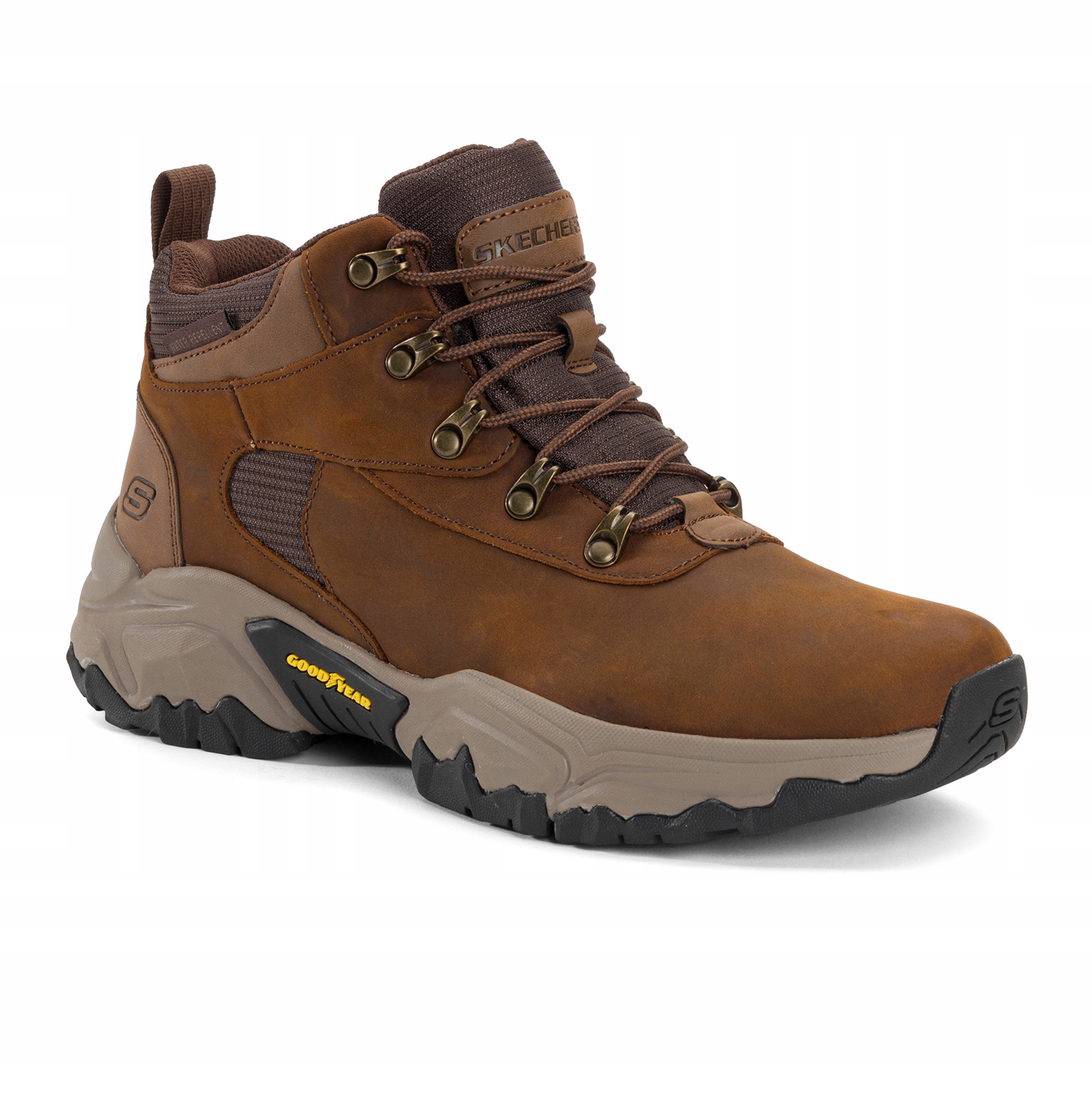 Pánské boty Skechers Terraform Renfrom tmavě hnědé 40 Eu
