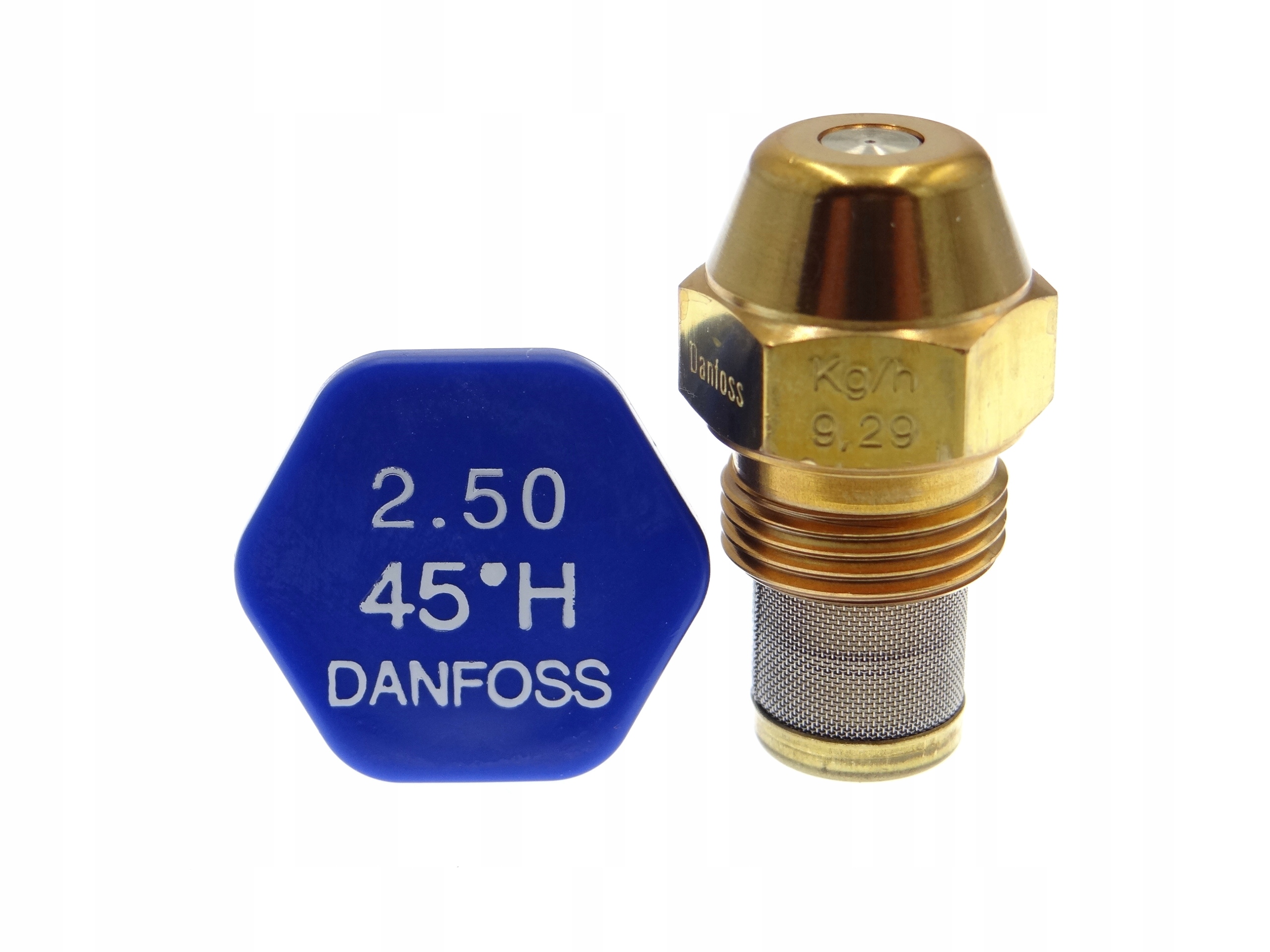 Tryska Danfoss pro olejové hořáky 2,50 USgal/h 45°H 9,29 Kg/h
