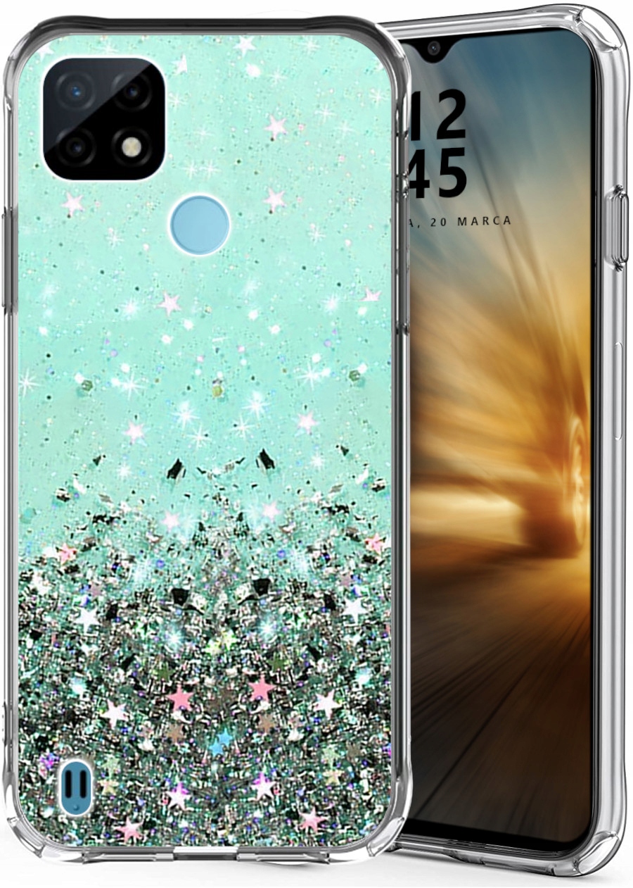 

Case Etui Brokat Do Realme C21Y C25Y Szkło