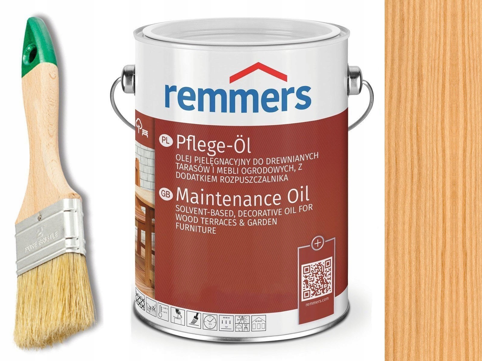 Remmers Pflege-Ol olej do tarasu HEMLOK 2,5L Marka Remmers