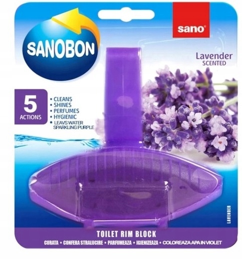 

Sano Bon Zawieszka do Wc 5w1 Lavender 800 Spłukań