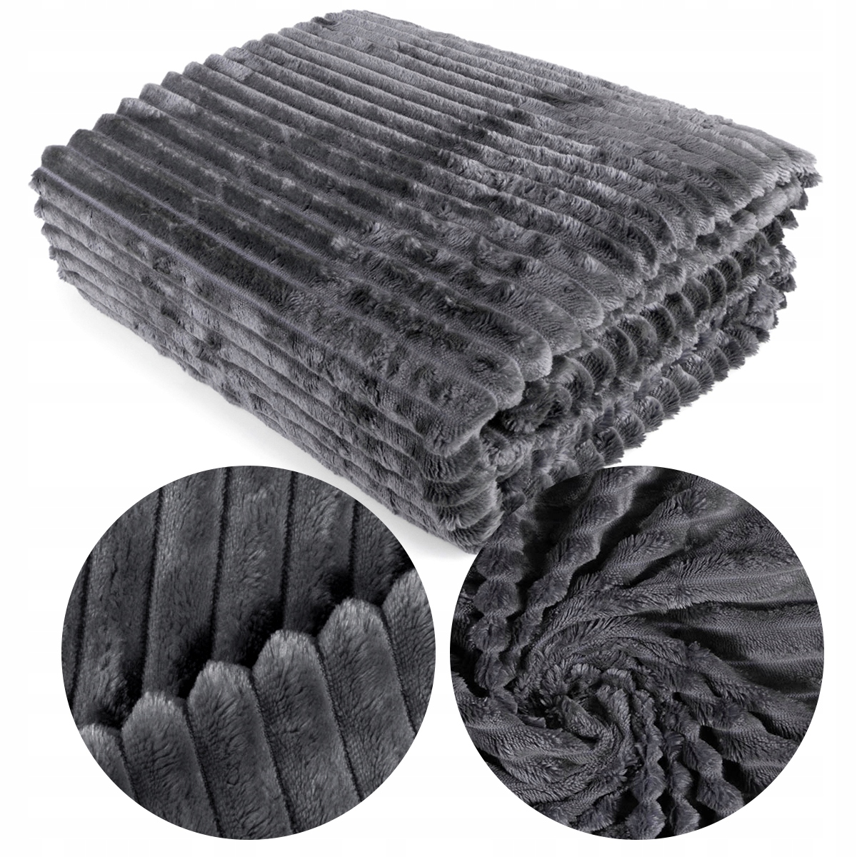 

Koc 200x220 Mikrofibra Narzuta na łóżko tłoczony