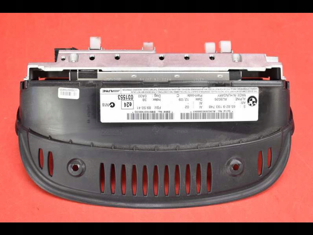 Écran Navigation 9193748 BMW E90 E91 08-13