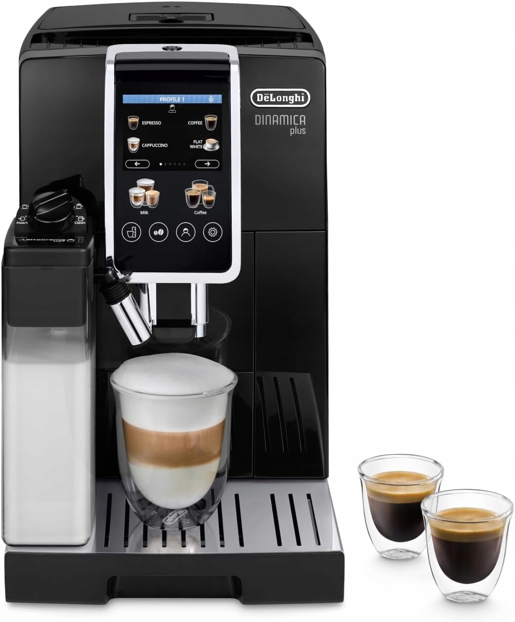 De'Longhi Dinamica Plus Automatyczny Ekspres do Kawy 1450W ECAM382.70.B