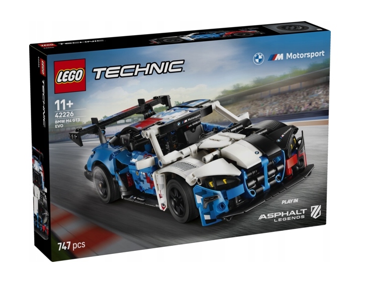 Lego 42226 Technický Závodní Automobil Bmw M4 GT3 Evo