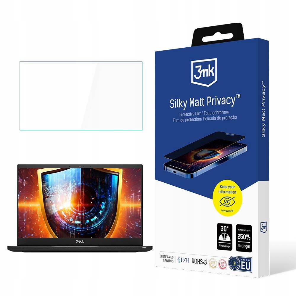 Fólie pro Dell Latitude 7390 up to 15" 3mk Privacy 2-way