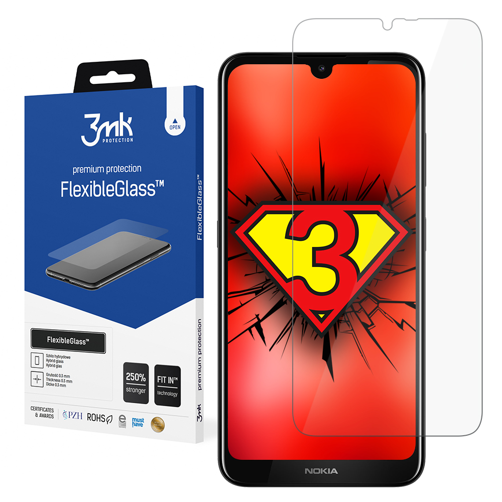 

Szkło do Nokia 3.2 - Nietłukące 3mk Flexible Glass