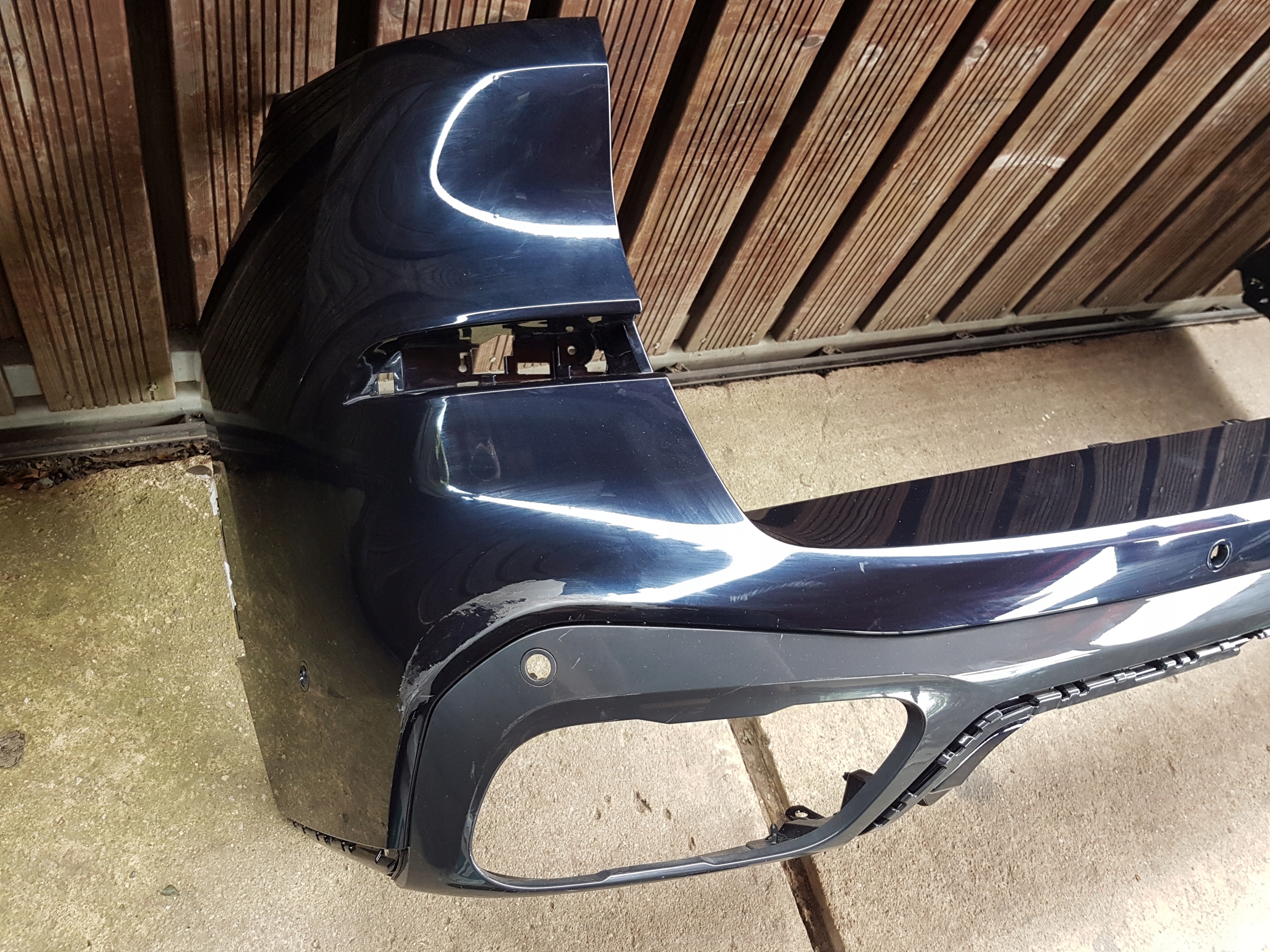 bumper rear BMW X5 G05 m-packet