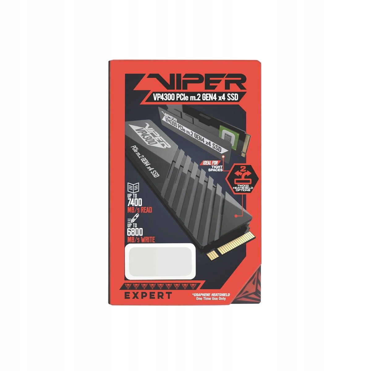 Patriot VP4300/2TB/SSD/M.2 NVMe/Heatsink/5R