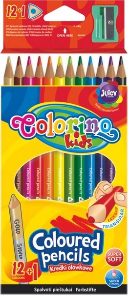 

Colorino Kredki TRÓJK.+TEMP.12K #PP1