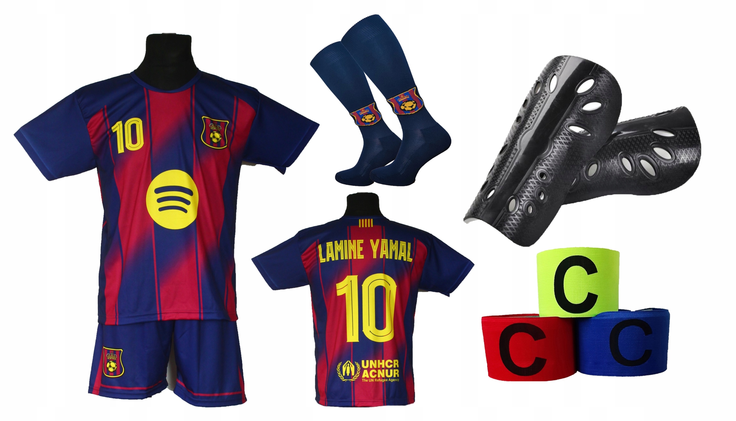 Lamine Yamal sportovní set fotbalového oblečení Oo 164