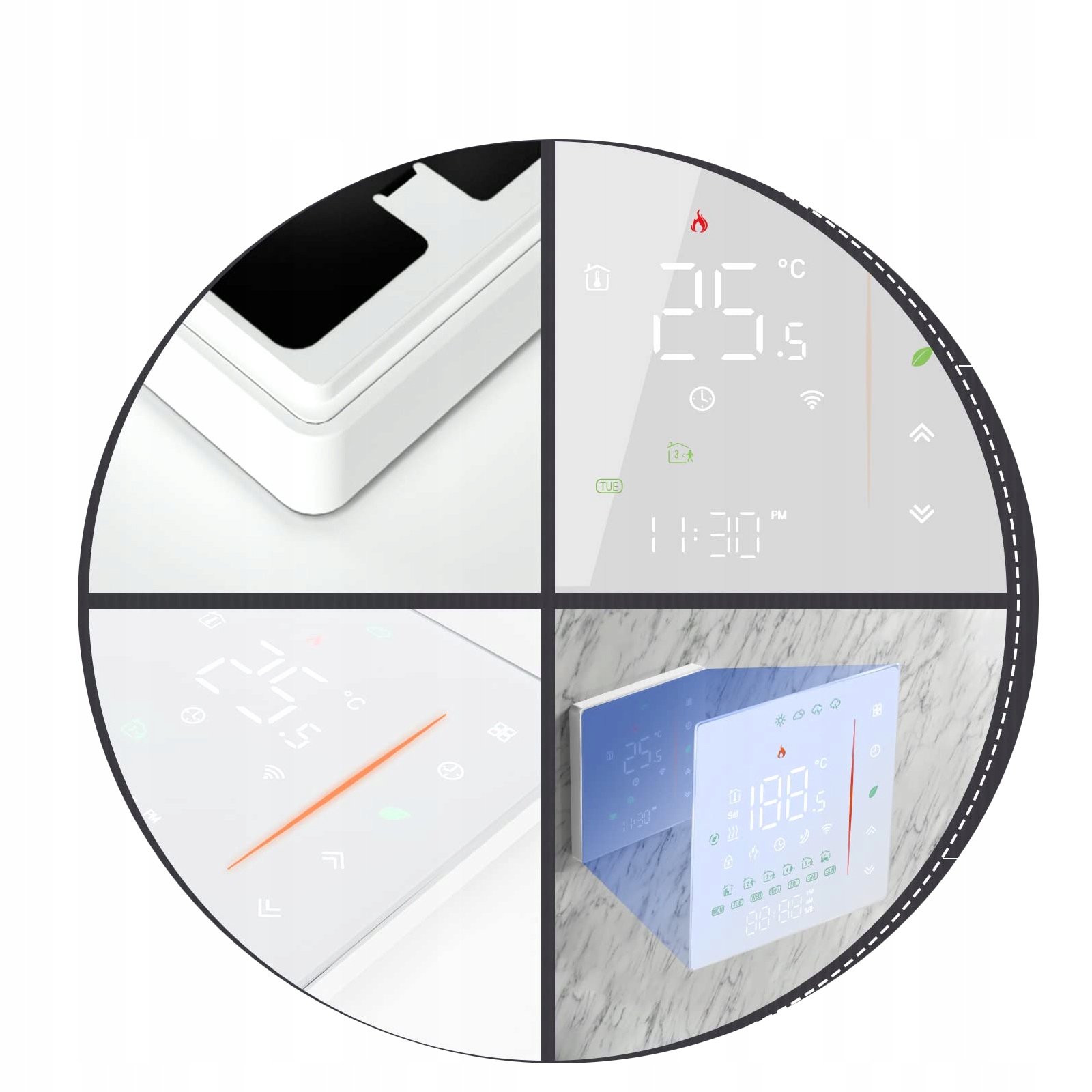 ZIGBEE termostat 5A Cyfrowy programowalny pokojowy Marka Arhatreya