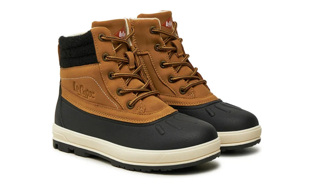 Lee Cooper Śniegowce zimowe Lee Cooper Lcj miodowe 39