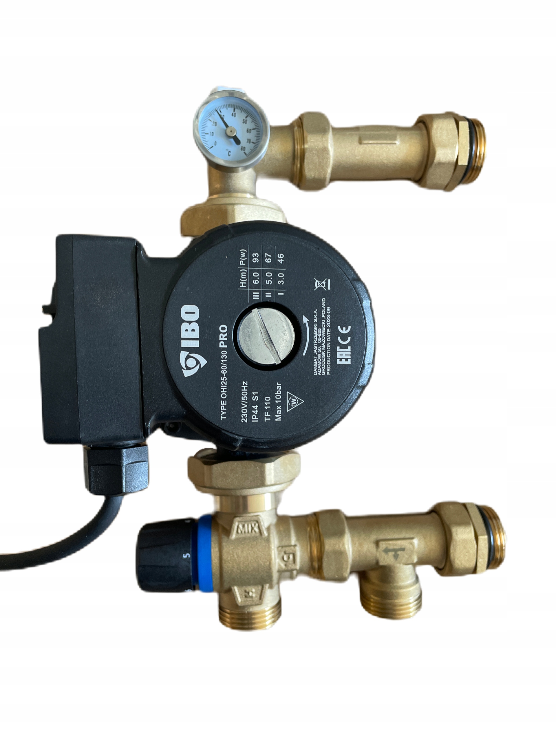 Miešacia skupina Podlahová krytina Ohi Pro 25-60/130 Rozteč 210 mm