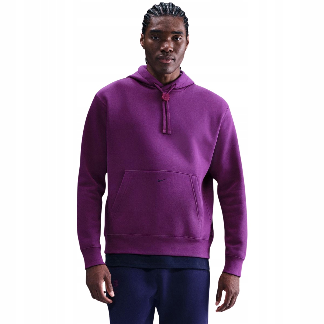 Bluza męska Nike Fc Barcelona Club fioletowa HM2859 595 L