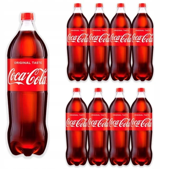 Coca-Cola Sycený nápoj 2 l x 8 kusů